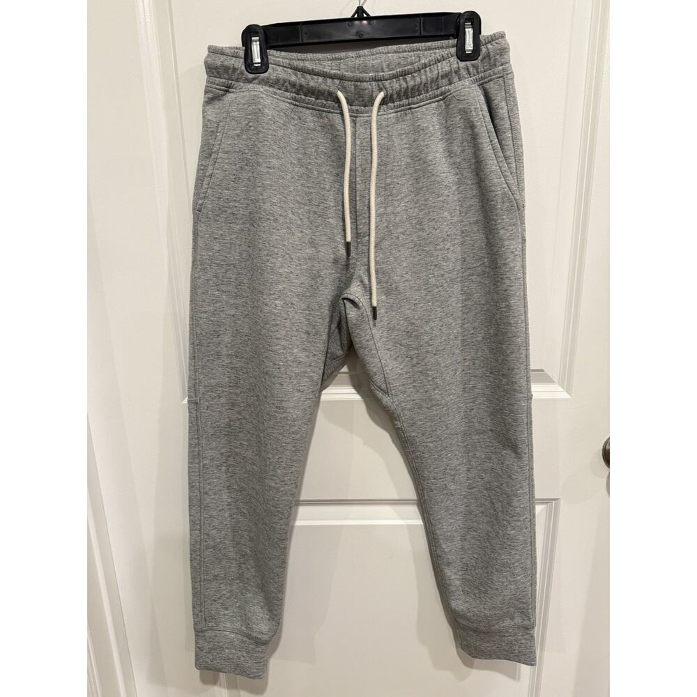 American Eagle Pants Mens Medium Gray Joggers Tapered Lounge Drawstring Casual